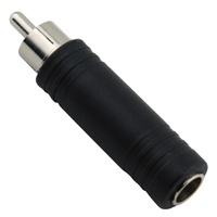 Pig Hog PA-14FRM 1/4"Female to RCA Male Mono Adapter