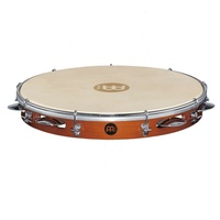 Meinl Percussion PA12CN-M  Traditional wood Pandeiro  12 Inch  Chestnut