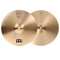 Meinl Cymbals Pure Alloy Medium Hi-Hat Cymbals - 15" Pair - PA15MH