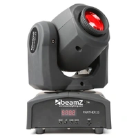 Beamz Panther 25 LED Moving Head Spot with IRC