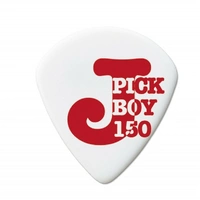 Pickboy J-Pick Super XH Cellulose 1.50mm White  Guitar Picks - 10 Pack