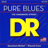 DR Strings PB5-45 Pure Blues Bass Guitar Strings - .045-.125 Medium 5-string