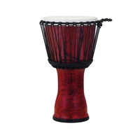 Pearl PBJVR-10-699 Synthetic Shell Djembe Rope Tuned - Molten Scarlet 10in