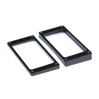Allparts Gibson Humbucker Pickup Mounting Ring Set - Arch Bottom Black