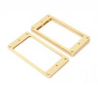 Allparts Gibson Humbucker Pickup Mounting Ring Set - Arch Bottom Cream