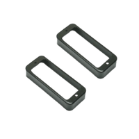 Allparts Mini Humbucker Rings - Black