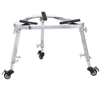 Pearl PC-3000 3000 Series Pro Single Conga Stand With Casters 16in-21in