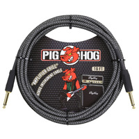 Pig Hog Amp Grill Instrument Cable, 10ft Straight to Straight PCH10AG
