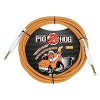 Pig Hog PCH202OC Orange Creme Instrument Cable 20ft