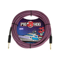 Pig Hog PCH20RPP Riviera Purple Instrument Cable 20ft
