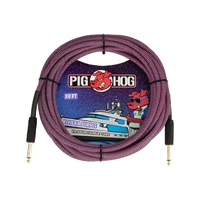 Pig Hog PCH20RPP Riviera Purple Instrument Cable 20ft
