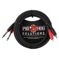 PIG HOG Solutions – 3 FT RCA 1/4" dual Cable