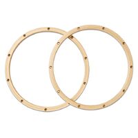 PDP PDAXWH1410P 14" 10 Lug Wood Hoops for Snare PaiR