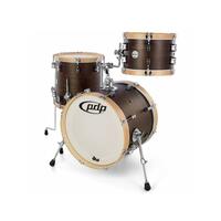 PDP Concept Maple 3 Pce Classic Tobacco Walnut - Natural Shell Drum Kit
