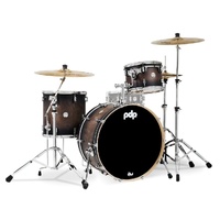 PDP Concept Maple Series 3-Piece Rock Kit, Charcoal Burst C/W Hardware Pack