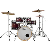 Pearl Decade Maple 5pc Fusion Drum Kit - Shell Pack - Gloss Deep Red Burst