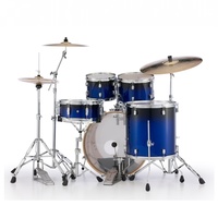 Pearl Decade Maple 22" Fusion Plus Kit - Kobalt Blue Fade +  Zildjian Cymbals