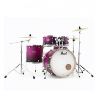 Pearl Export 22" Fusion 5pce Drum Kit in Raspberry Sunset