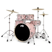 PDP Mainstage 5 Pce Drumkit Pale Rose c/w Hardware & Paiste Cymbals