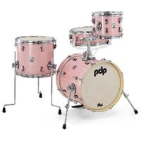 PDP New Yorker 4 Piece Shell Pack Drum Kit  - Pale Rose Sparkle