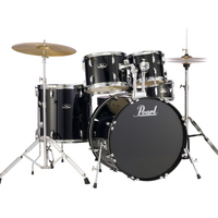 PEARL Roadshow-X Fusion Plus Drum Kit -  Jet Black