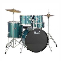 PEARL Roadshow-X Fusion + Drum Kit  Aqua Blue Glitter c/ Zildjian Cymbals