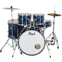 Pearl Roadshow 22" 5pc Drum Kit Package Royal Blue Metallic Inc Cymbals & Hardware