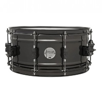 PDP Concept Series Black Nickel over Steel Snare with Chrome Hardware 6.5 X 14
