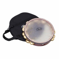 Pearl PETM-1017 Tambourine Symphonic Tambourin With Brass Jingles And Bag