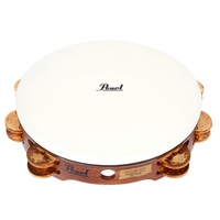 Pearl PETM-1018CP Tambourine Concert Beryllium Copper Jingles With Bag