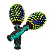 Pearl PFM-20 Beaded Maracas Shekere Style Beads And Foam Handles For Comfort