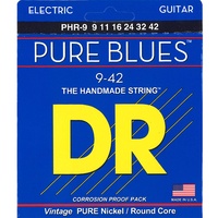 DR Strings  Pure Blues Pure Nickel Light Electric Guitar Strings 9 - 42 PHR-9 42