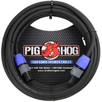 Pig Hog High Performance 14 Gauge 9.2mm speakON Speaker Cable, 10 Feet