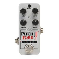 Electro-Harmonix Pico Pitch Fork Polyphonic Pitch Shifter Guitar Effects Pedal