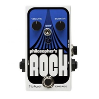 Pigtronix Philosopher's Rock Compression & Distortion Guitar Effects Pedal