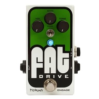Pigtronix Fat Drive Overdrive  Guitar Effects Pedal