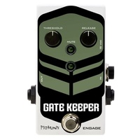 Pigtronix Gatekeeper Noise Gate Guitar Effects Pedal 18V adapter Included