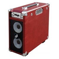 Phil Jones Briefcase Bass Guitar Combo Amplifier 100W 2 x 5" "Piranha-A" -  Red