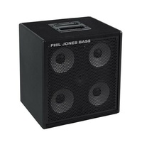 Phil Jones Bass Cab-47 300W 4 x 7" Speakers Bass Speaker Cabinet with Tweeter