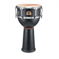 Pearl PJF-320-602 Fiberglass Traditional Percussion Djembe Bistre Black 12.5in 