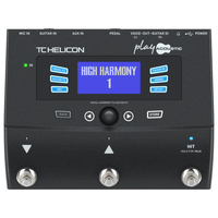 TC Helicon 3-Button Play Acoustic And Vocal Processor Guitar Effects Pedal