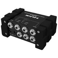 NU-X Mini 4-Channel Line Switcher 1 Input to 4 Outputs or 4 Inputs to 1 Output
