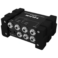 NU-X Mini 4-Channel Line Switcher 1 Input to 4 Outputs or 4 Inputs to 1 Output