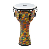 Meinl Percussion Mechanically Tuned Djembe Synthetic Head 12" - Kenyan Quilt