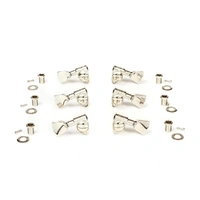 Gibson Modern Nickel Machine Heads with Metal Buttons Set of 6 