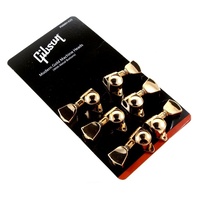 Gibson Modern Gold Machine Heads with Metal Buttons Set of 6
