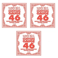 3 x Ernie Ball Nickel Wound Single Electric Guitar String .046 Gauge PO1146