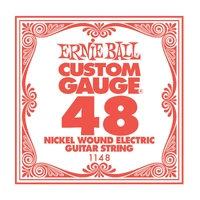 1 X Ernie Ball Nickel Wound Single Electric Guitar String .048 Gauge PO1148