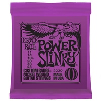 Ernie ball 2220 Power Slinky Electric guitar strings  11- 48  