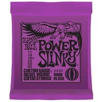 Ernie ball 2220 Power Slinky Electric guitar strings  11- 48  